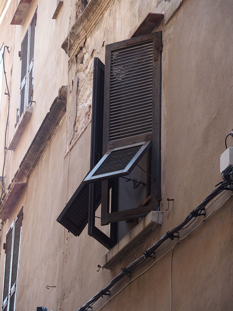 Wooden window blinds